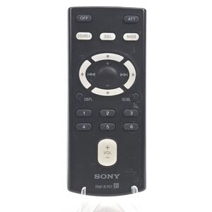 Sony CD MP3 DVD Model RM-X151 for RM-X153 CDX-GT240 Car Stereo Remote Control